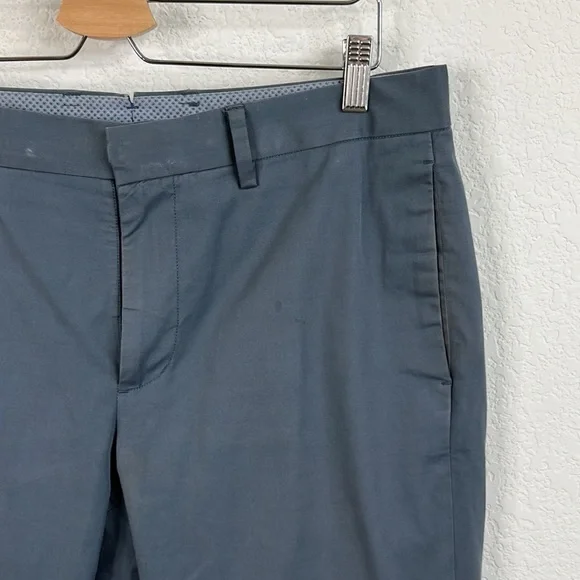 Bonobos Flat Front Slim Stretch Pants Trousers - Picture 2 of 10